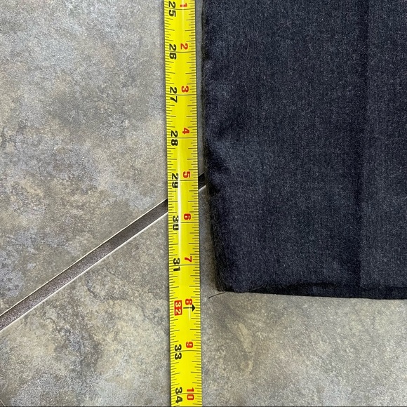 Pendleton Men's Wool Dress Pants Gray Size 35 x 31 Business casual Quiet Luxury - Picture 8 of 10